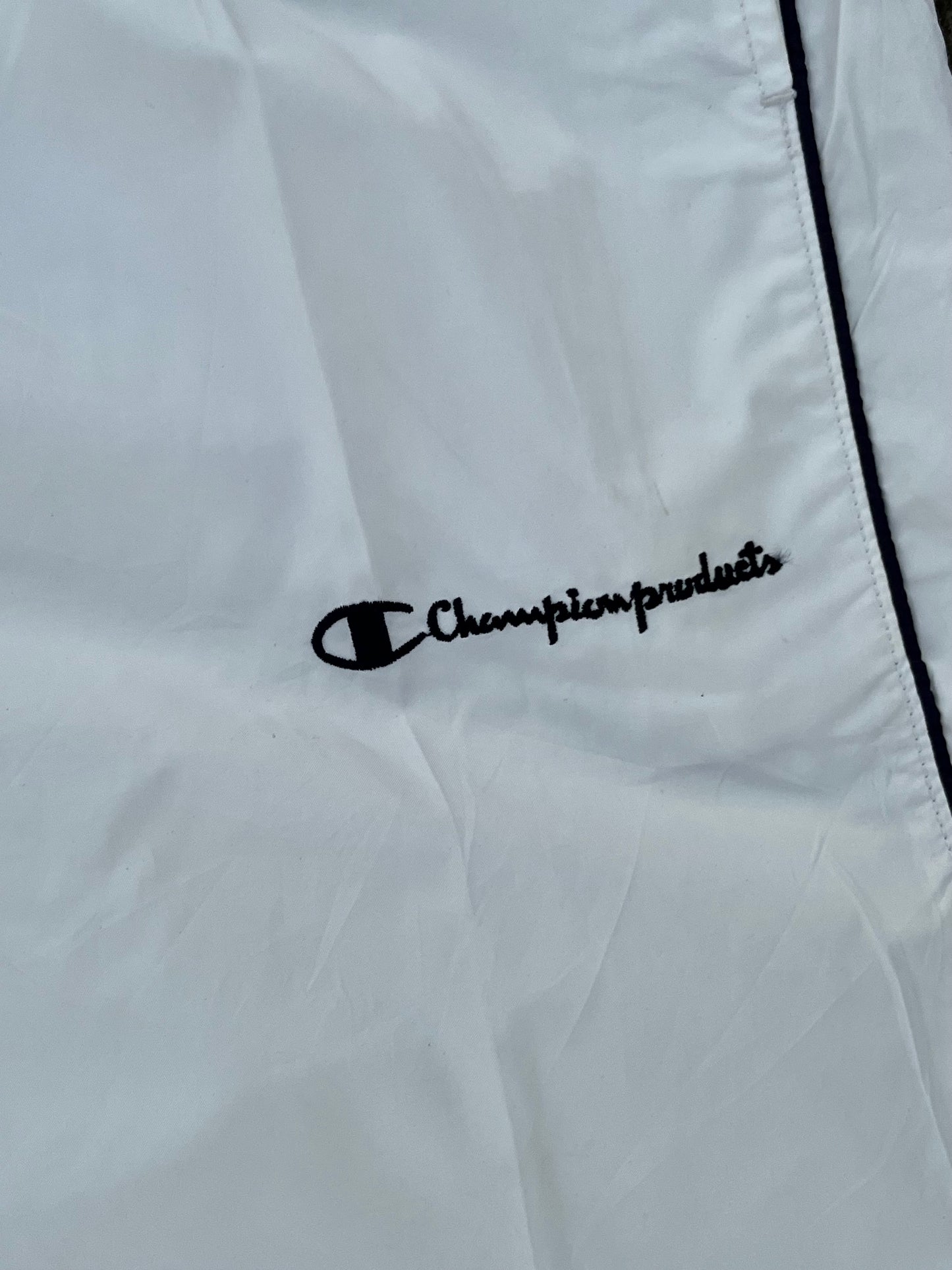 Champion White Trackpants (M)