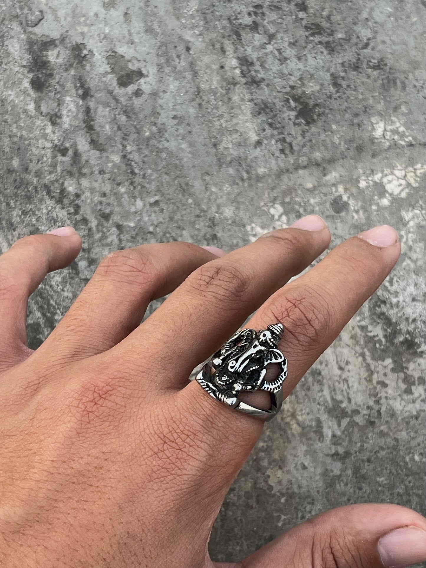 Vintage Engraving Ring