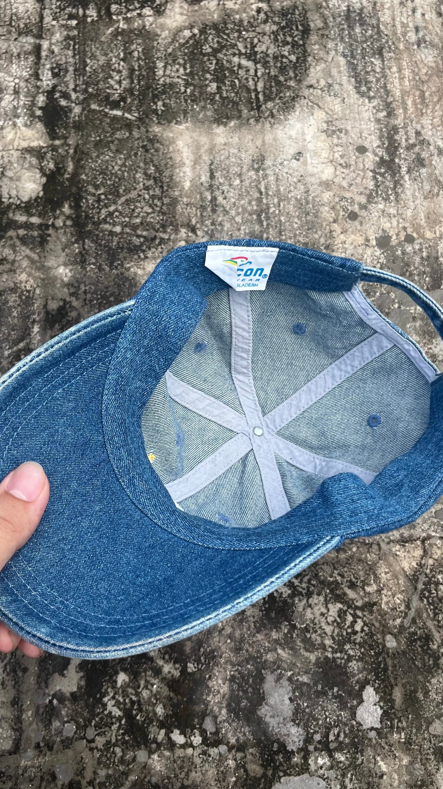 Denim Vintage Cap