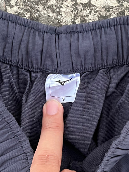 Vintage Mizuno Navy Blue Baggy Trackpants (S/M)