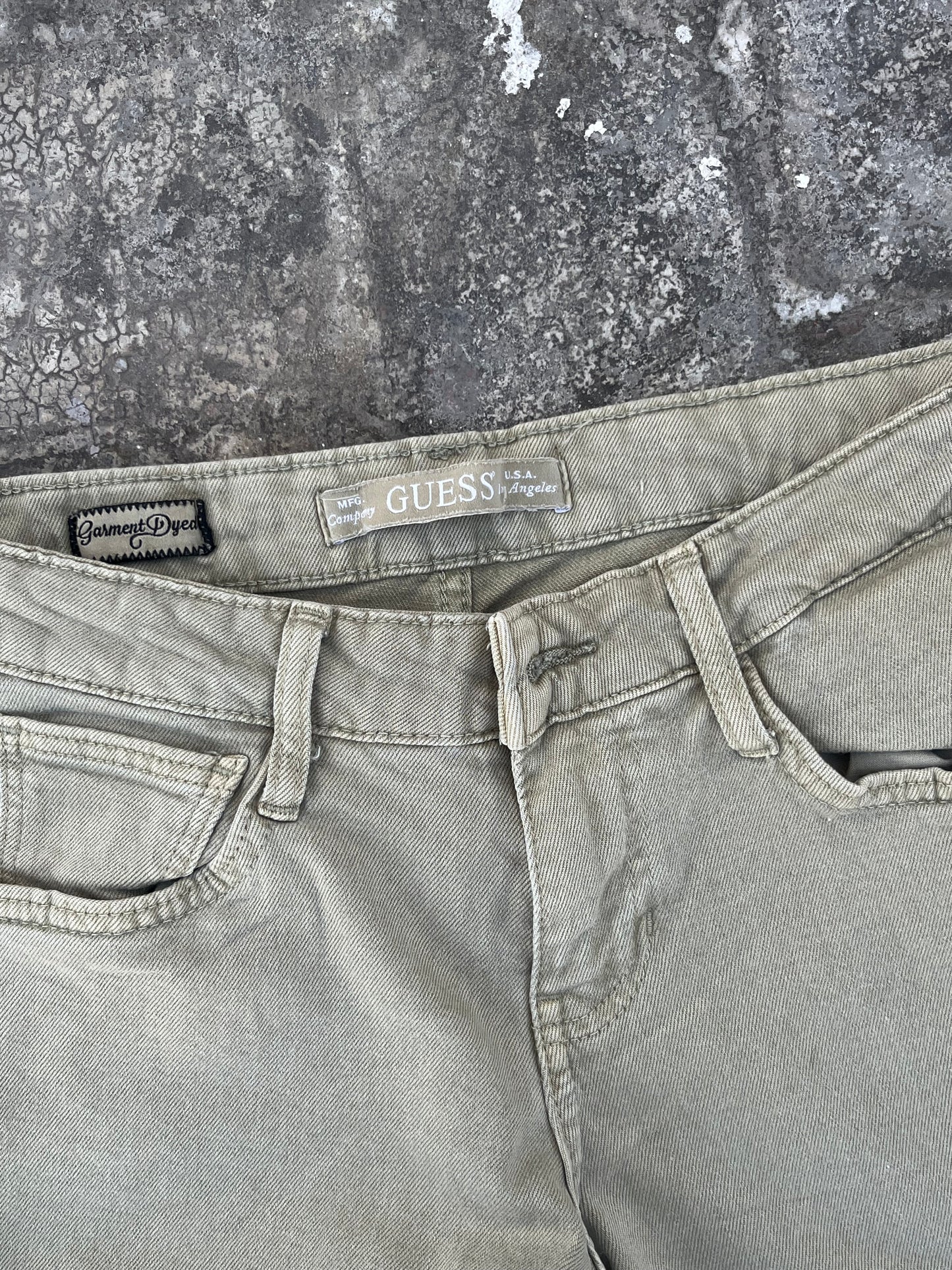 Guess Olive Super Baggy Pants (28)