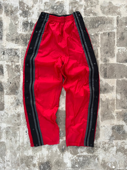 Vintage Sporrax all over Red Buttons Trackpants (M)