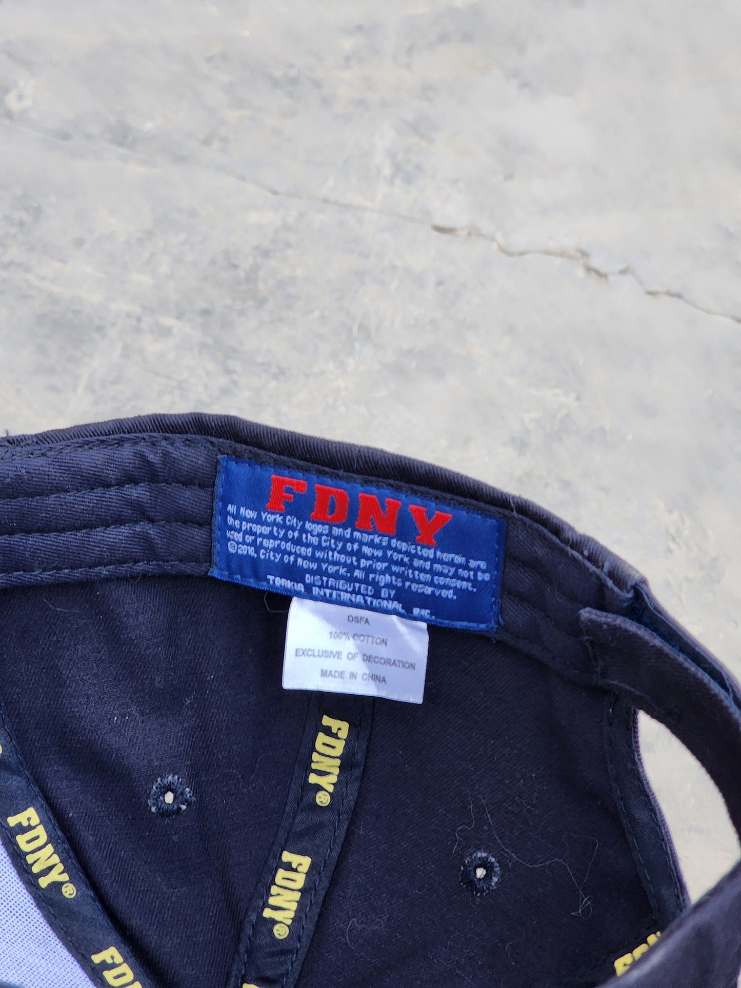 New York Fire Department Cap