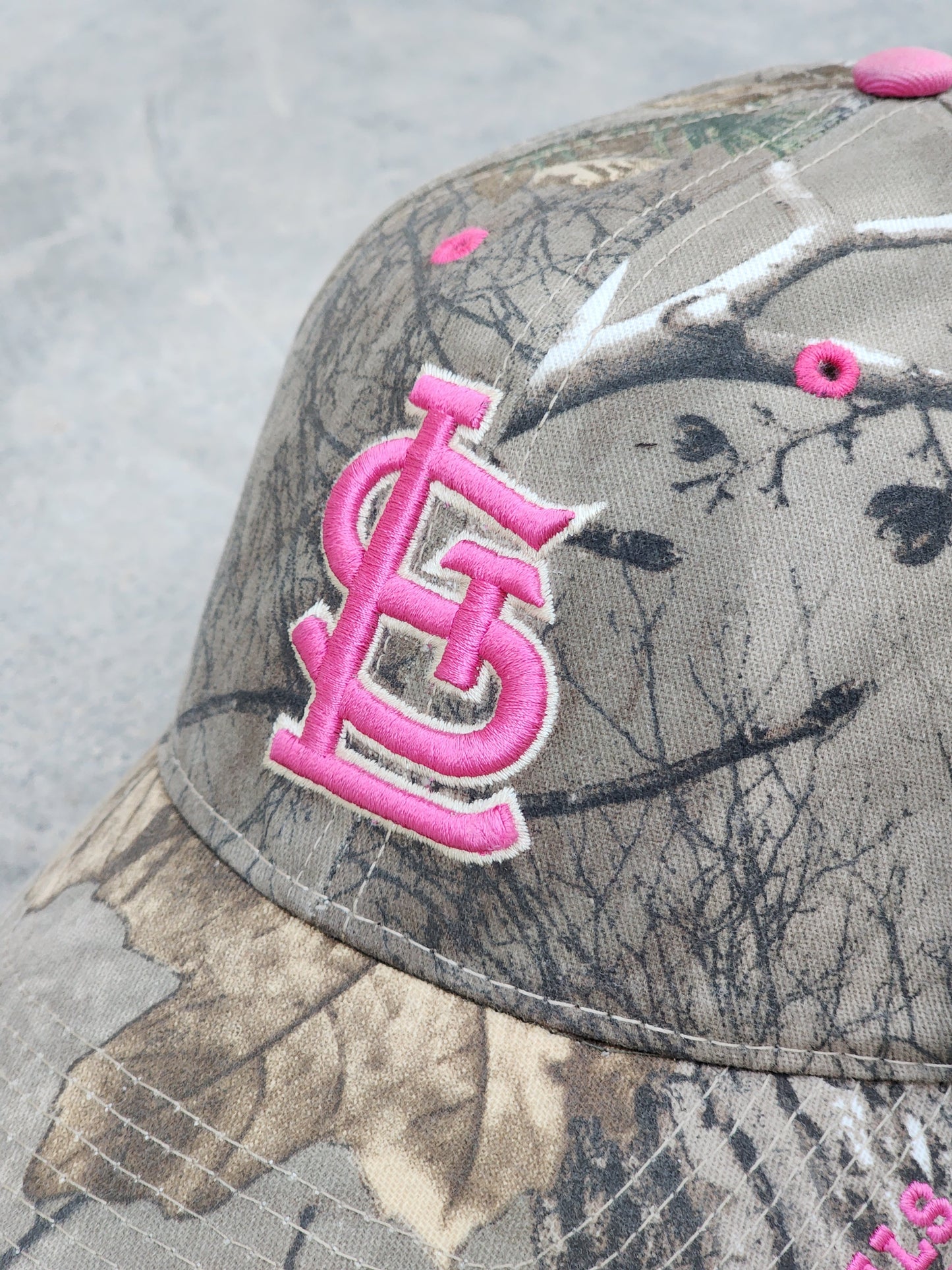 St. Louis Cardinal MLB Camo Cap