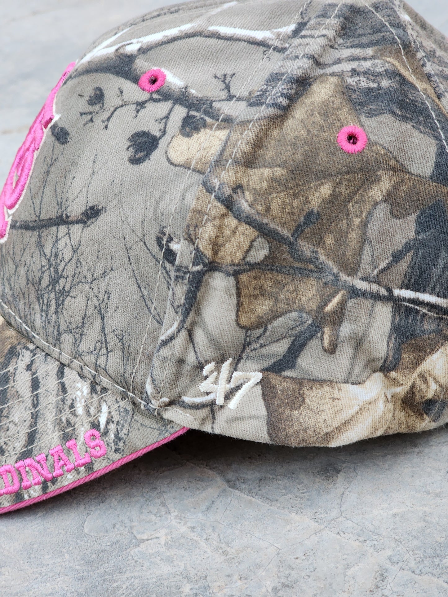 St. Louis Cardinal MLB Camo Cap
