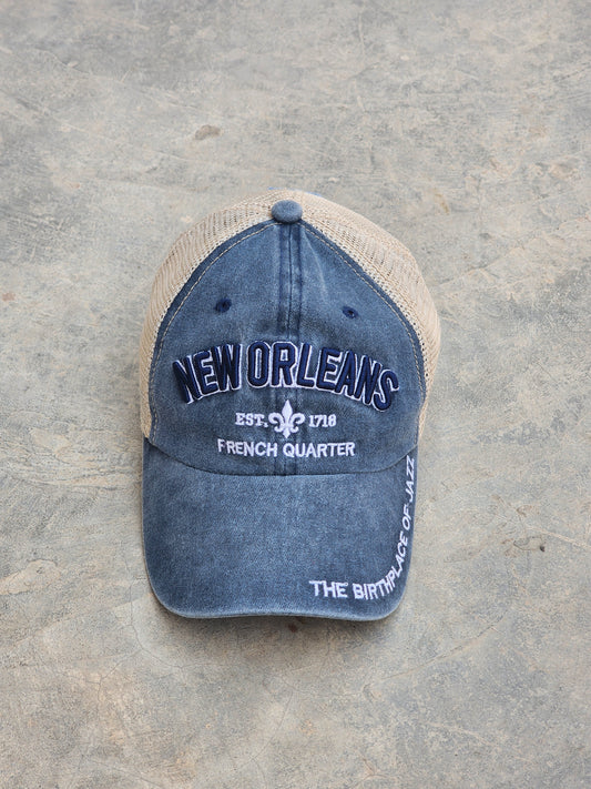 Vintage New Orleans Trucker Cap