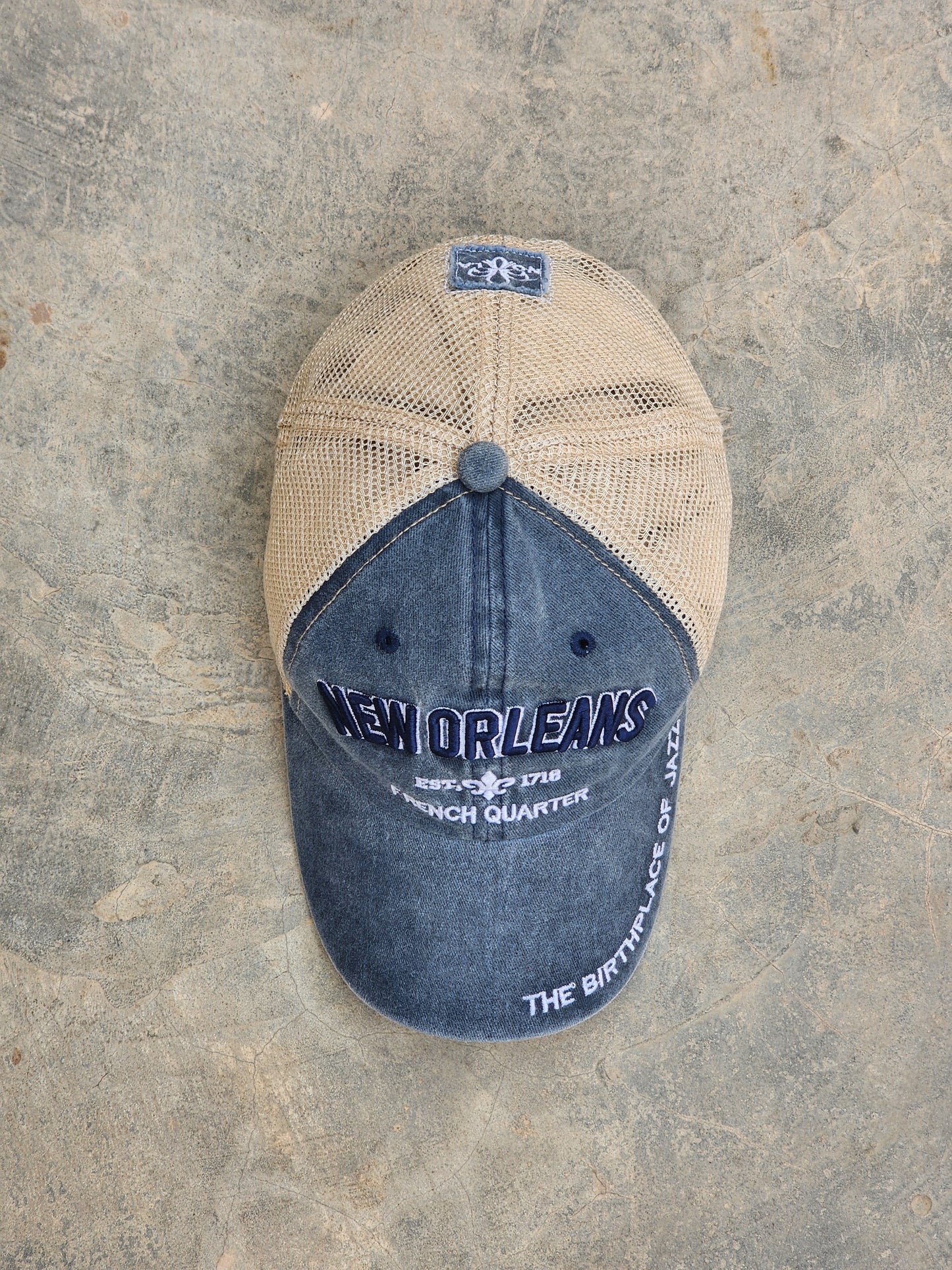 Vintage New Orleans Trucker Cap