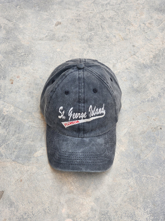 St. George Island Florida Stone Washed Cap