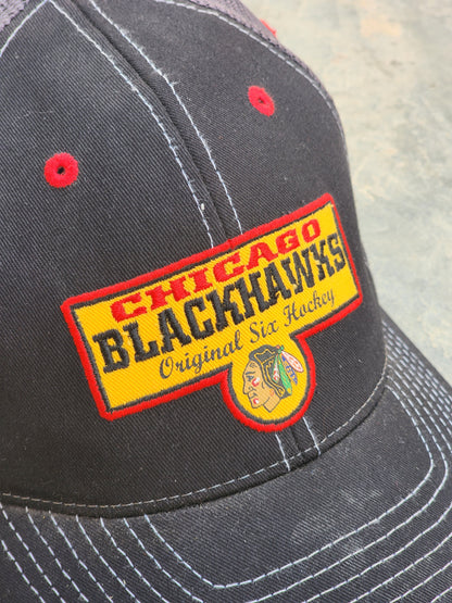 Vintage NHL Chicago Blackhawks Trucker Cap