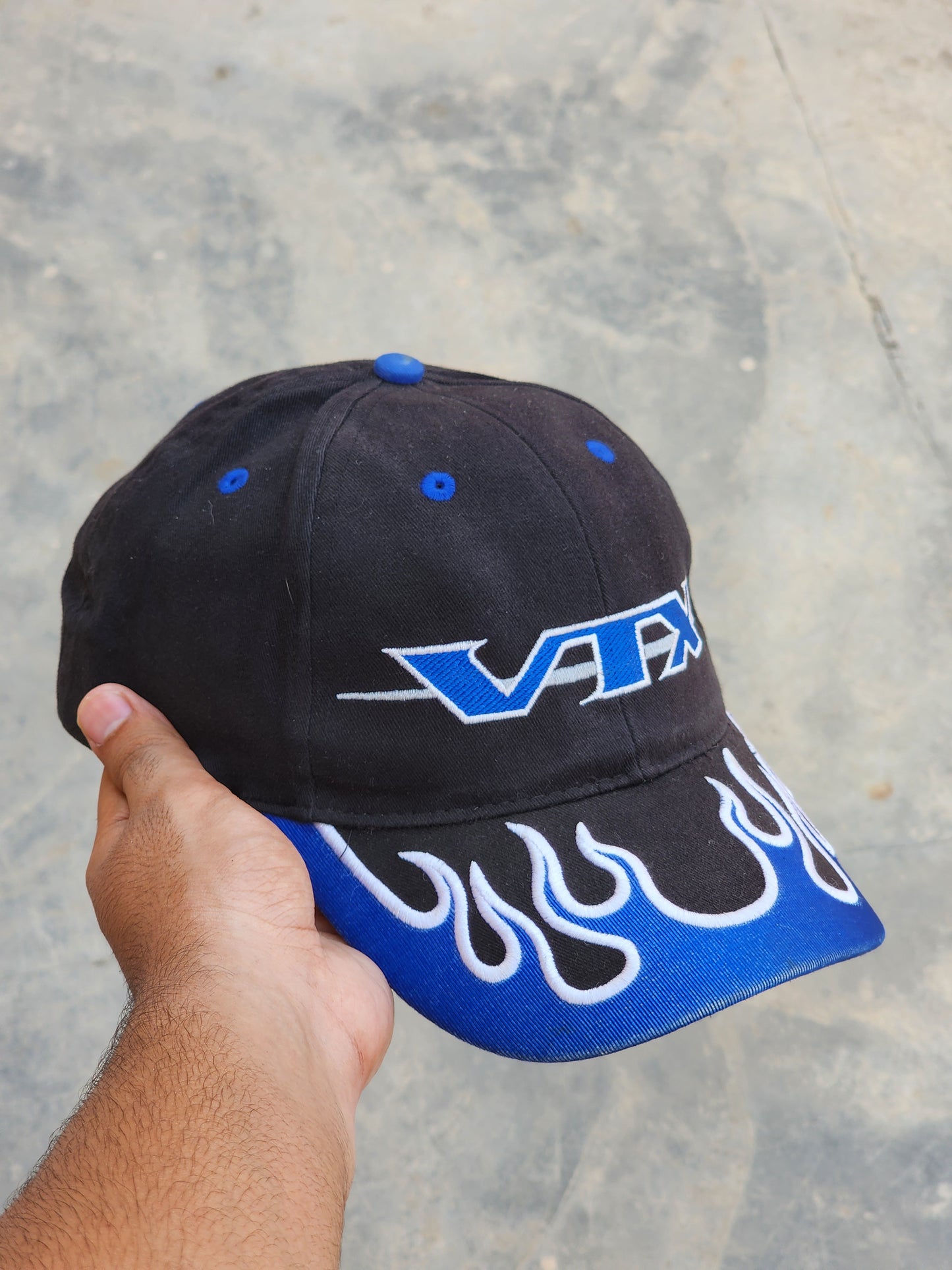 VTX Blue Flames Otto Racing Cap