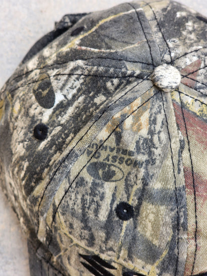 Vintage Suzuki Mossy Oak Camo Cap