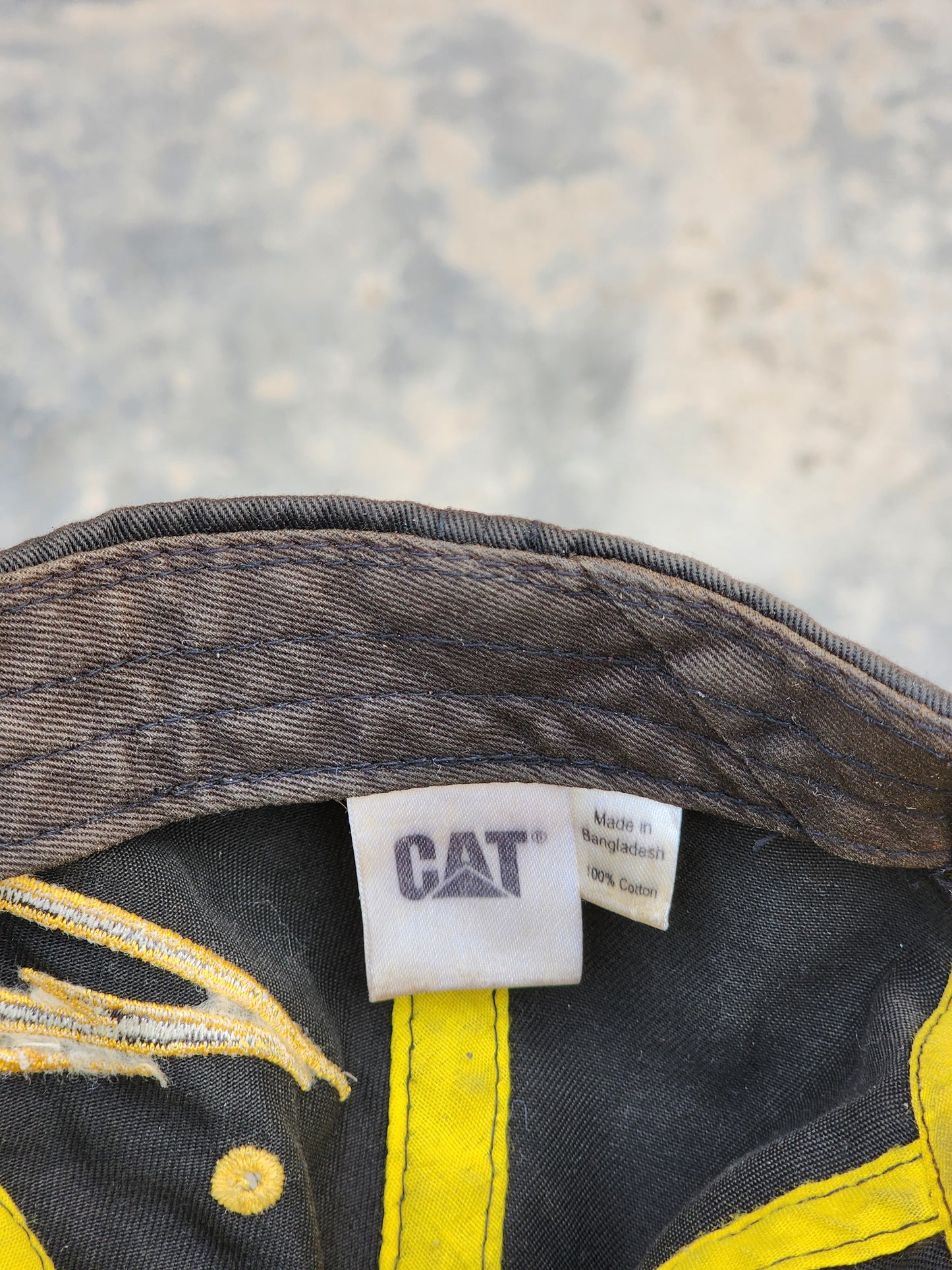 Vintage Heavy Duty Cat Flames Cap ( Super Rare )