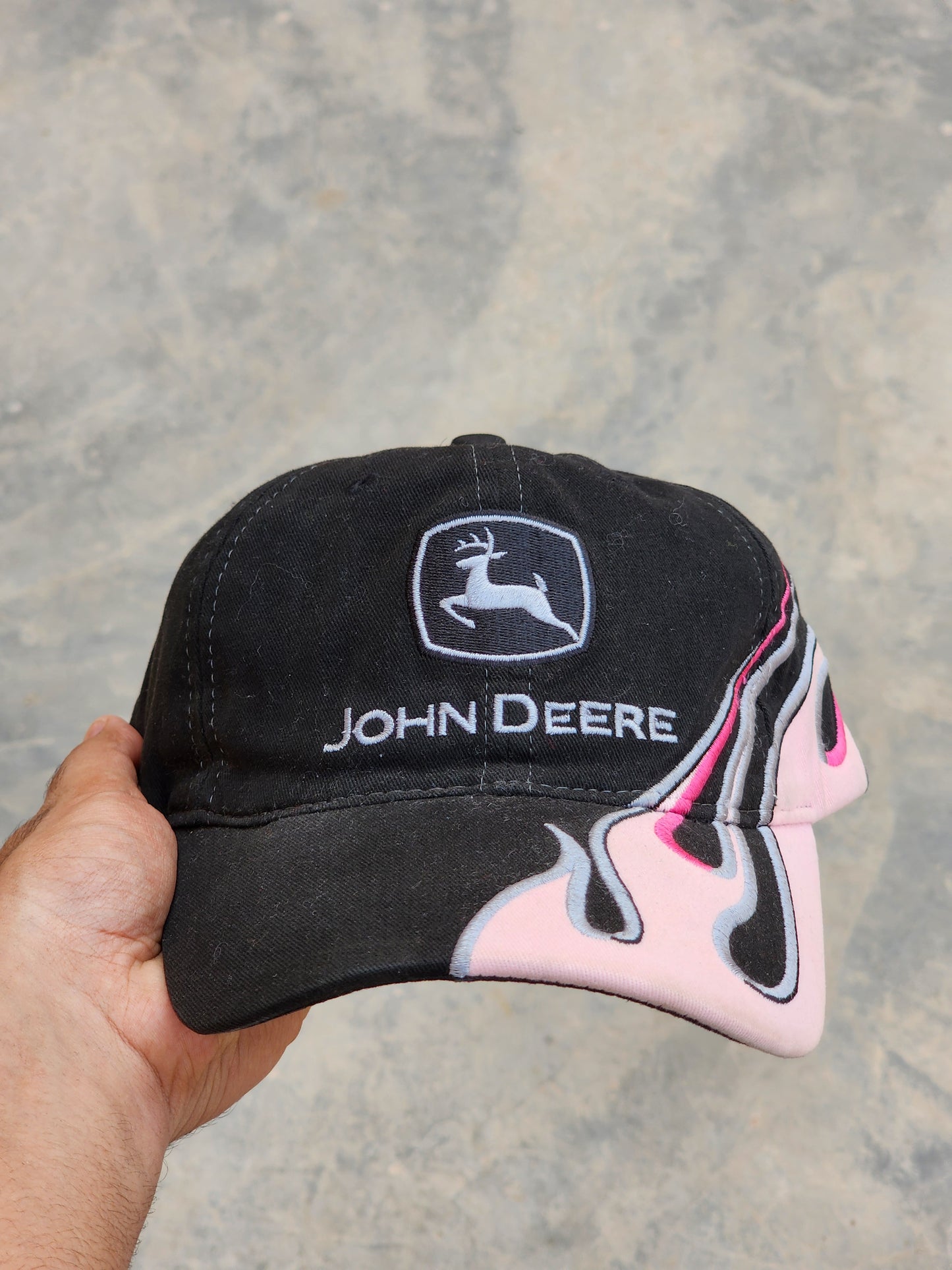 Vintage John Deere Flames Cap ( Super Rare )