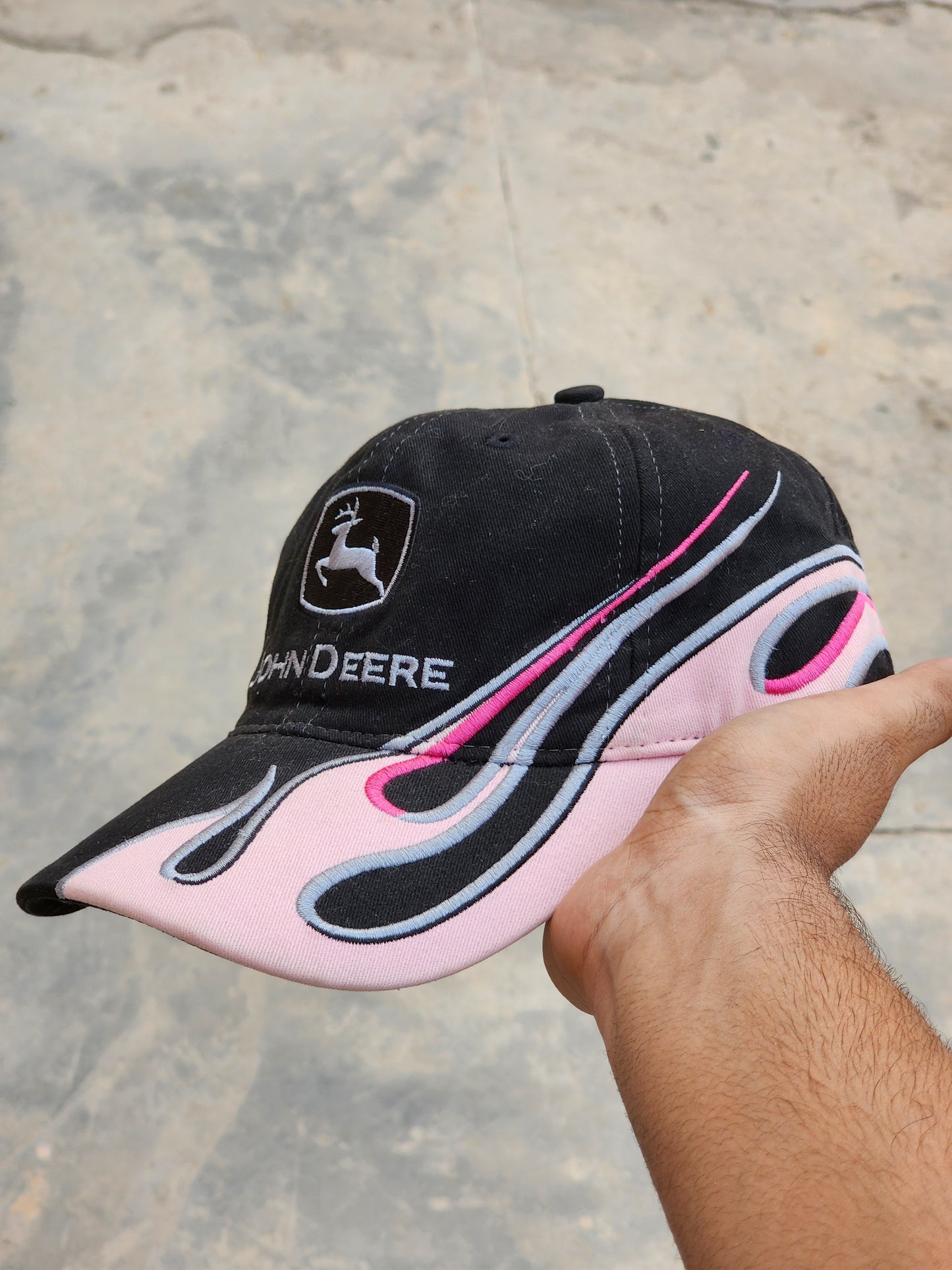 Vintage John Deere Flames Cap ( Super Rare )