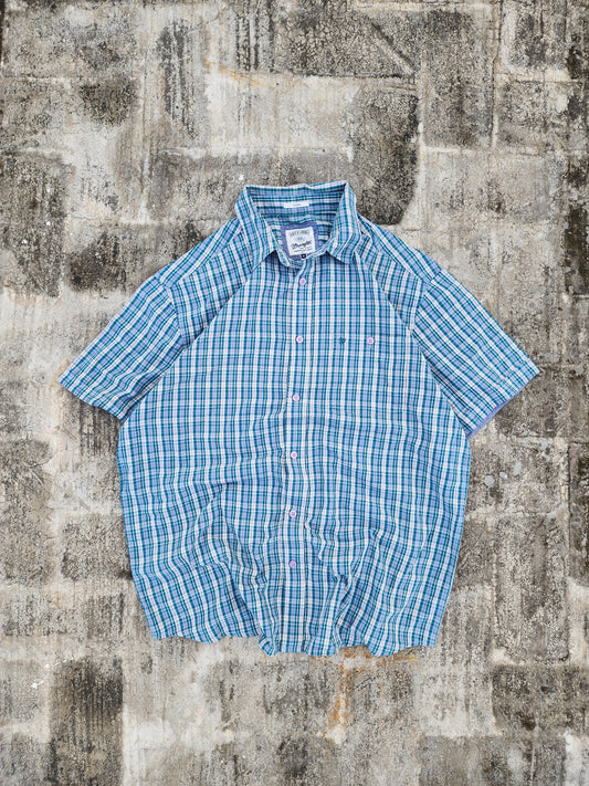 Vintage Wrangler Button Up Tee (L/XL)