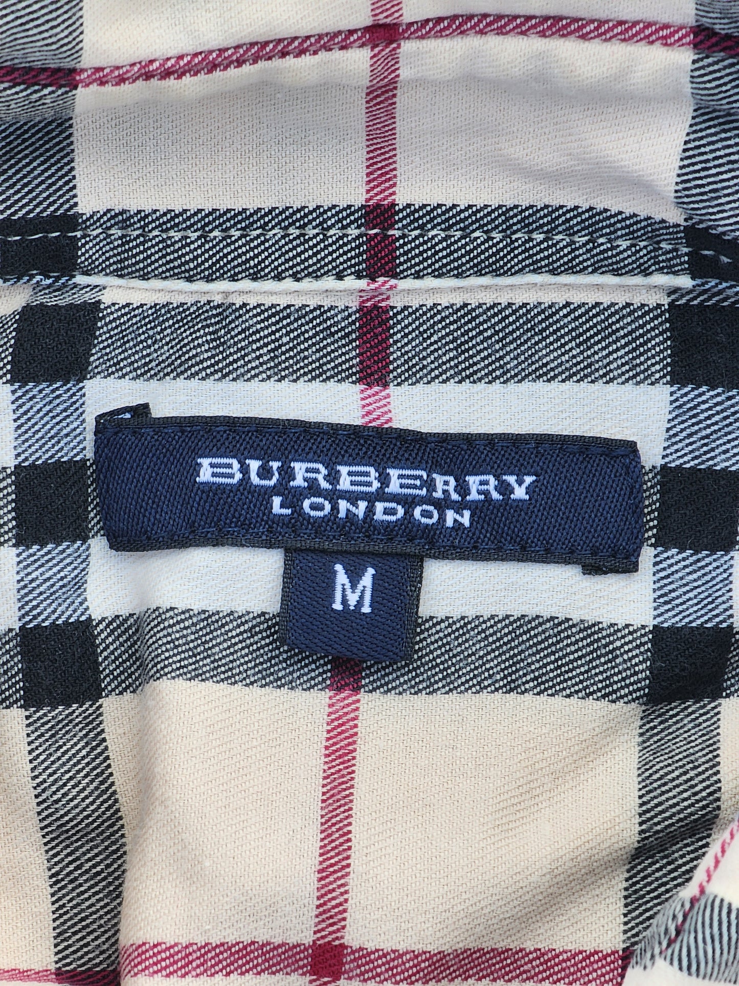 Vintage Burberry Boxy Tee (L) ( Extremely Rare )
