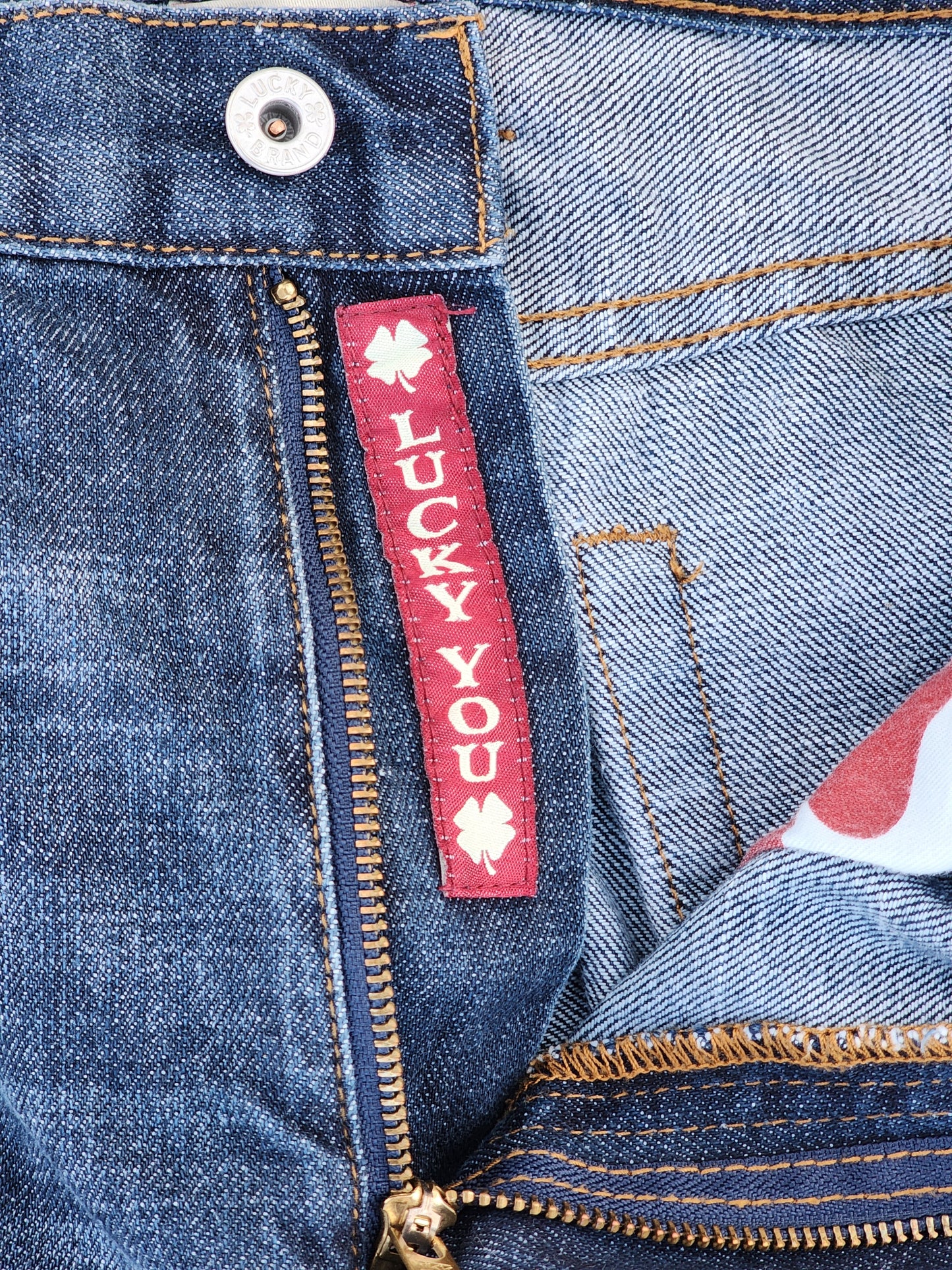 Vintage Baggy Lucky Brand Jeans (38)
