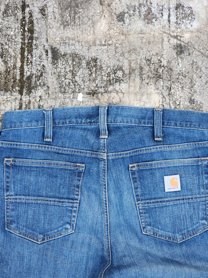 Carhartt Denim Relaxed Fit Workwear Jeans (36) ( Rare )