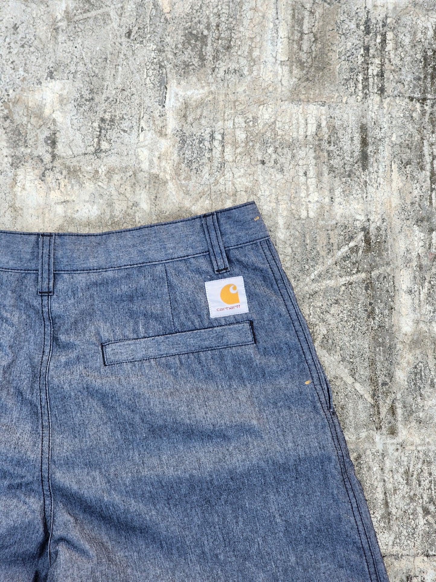 Carhartt Super Baggy Grey Denim Jeans Trousers (33) ( Rare )