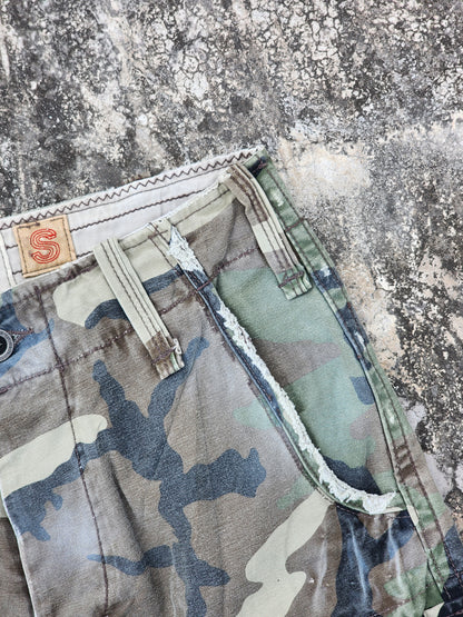 Jack and Jones Workwear Camo Jorts (31)