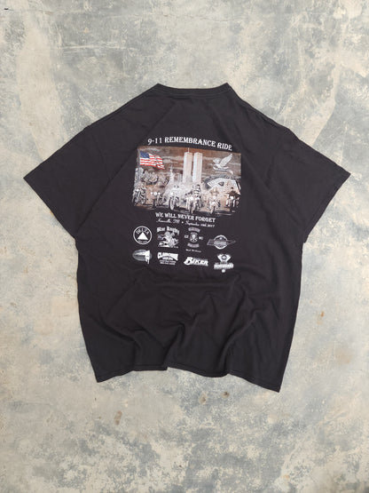 9-11 Remembrance Ride Tee (L)