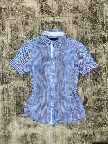 Short Sleeves gxg jeans Women's Y2K Button down (M)