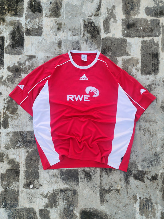 Red Devils ( Manchester United ) RWE Adidas Soccer Jersey Oversized - Boxy Fit (L)