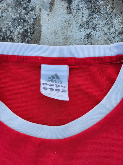Red Devils ( Manchester United ) RWE Adidas Soccer Jersey Oversized - Boxy Fit (L)