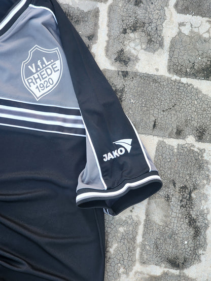 Vintage Jako Grey and Black V.f.l RHEDE Jersey (XL)