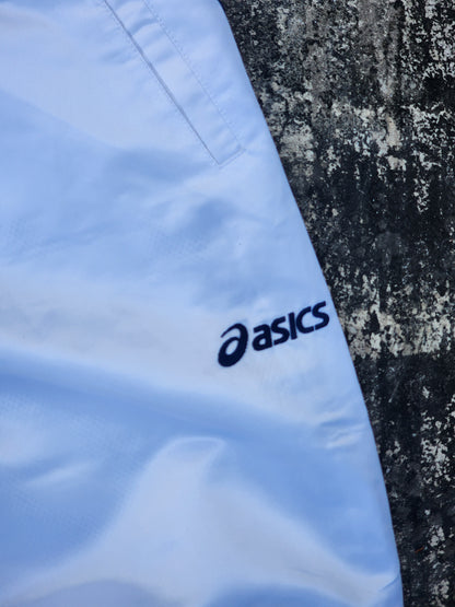 Vintage Asics White Nakama.K Baggy Trackpants (M)