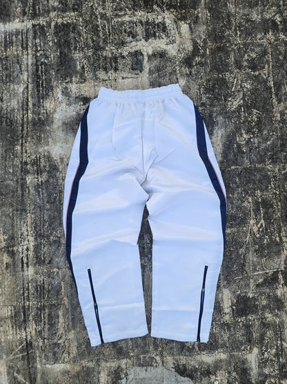 Vintage Asics White Nakama.K Baggy Trackpants (M)