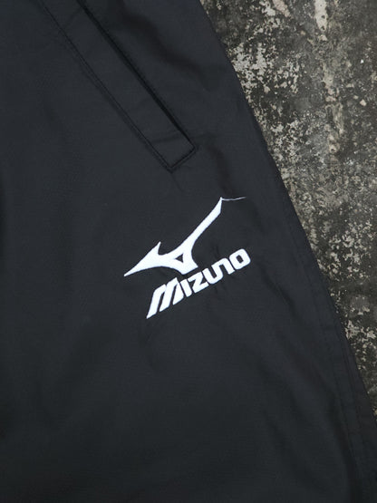 Vintage Mizuno Black - Pink Baggy Trackpants (S)