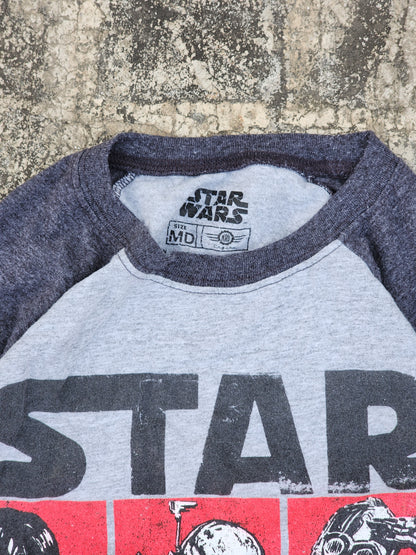 Vintage Star Wars Raglan Full Sleeves Tee (M)