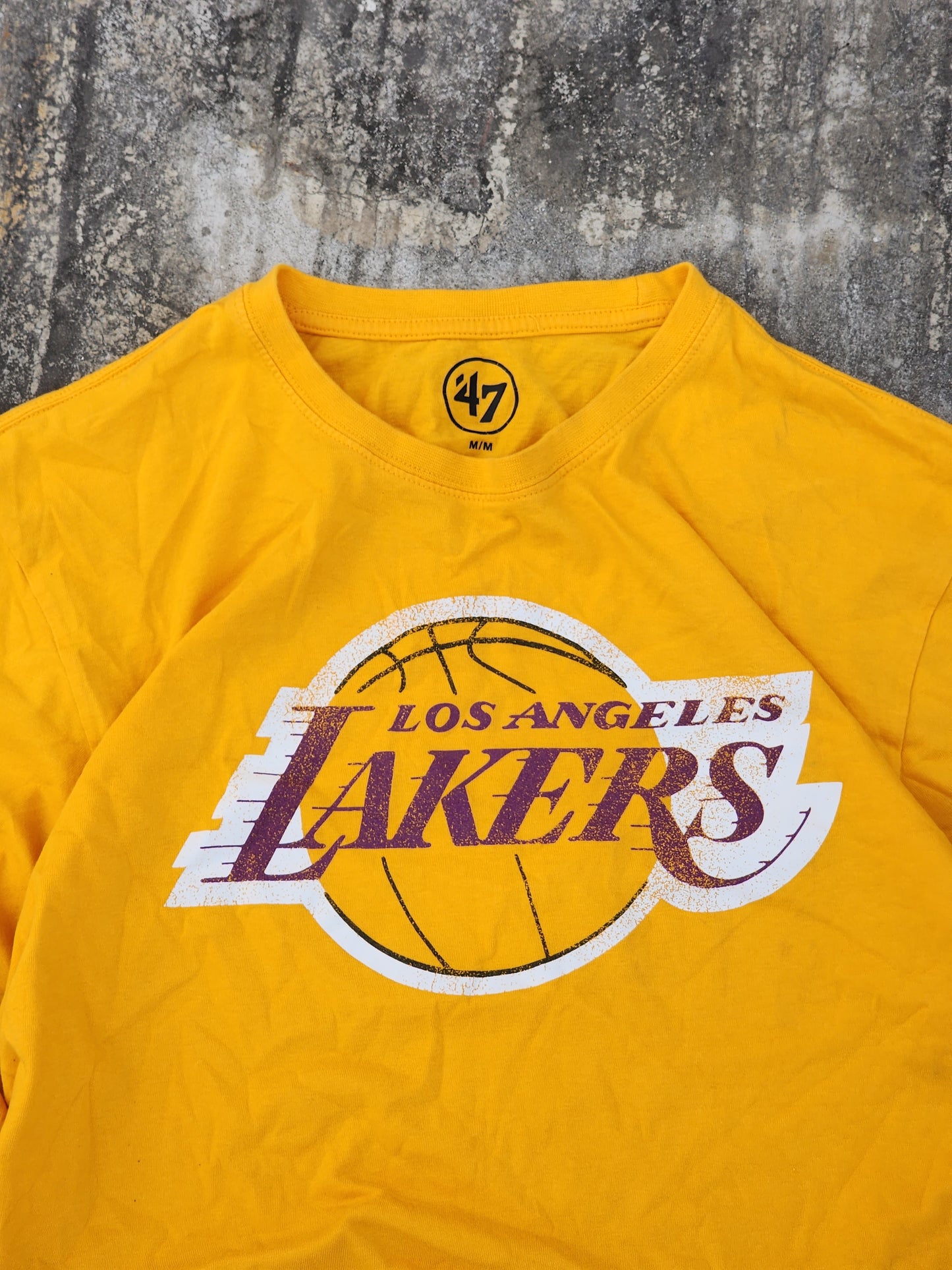 Vintage NBA Lakers Full Sleeves Tee (S/M)
