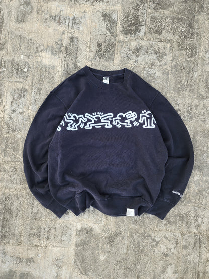 Uniqlo x Keith Haring Pop Art Sweatshirt Crewneck (L)