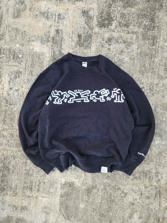 Uniqlo x Keith Haring Pop Art Sweatshirt Crewneck (L)