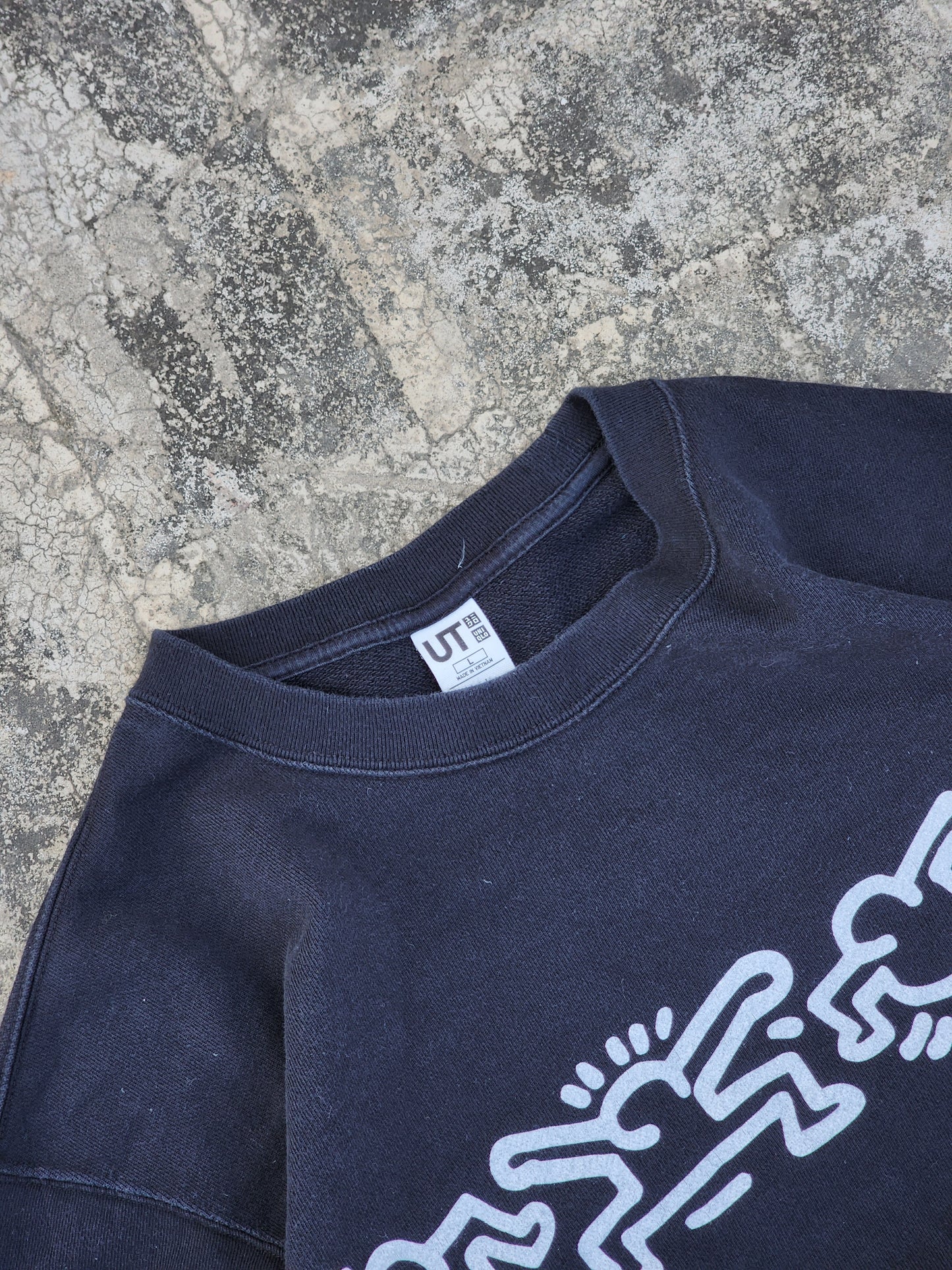 Uniqlo x Keith Haring Pop Art Sweatshirt Crewneck (L)