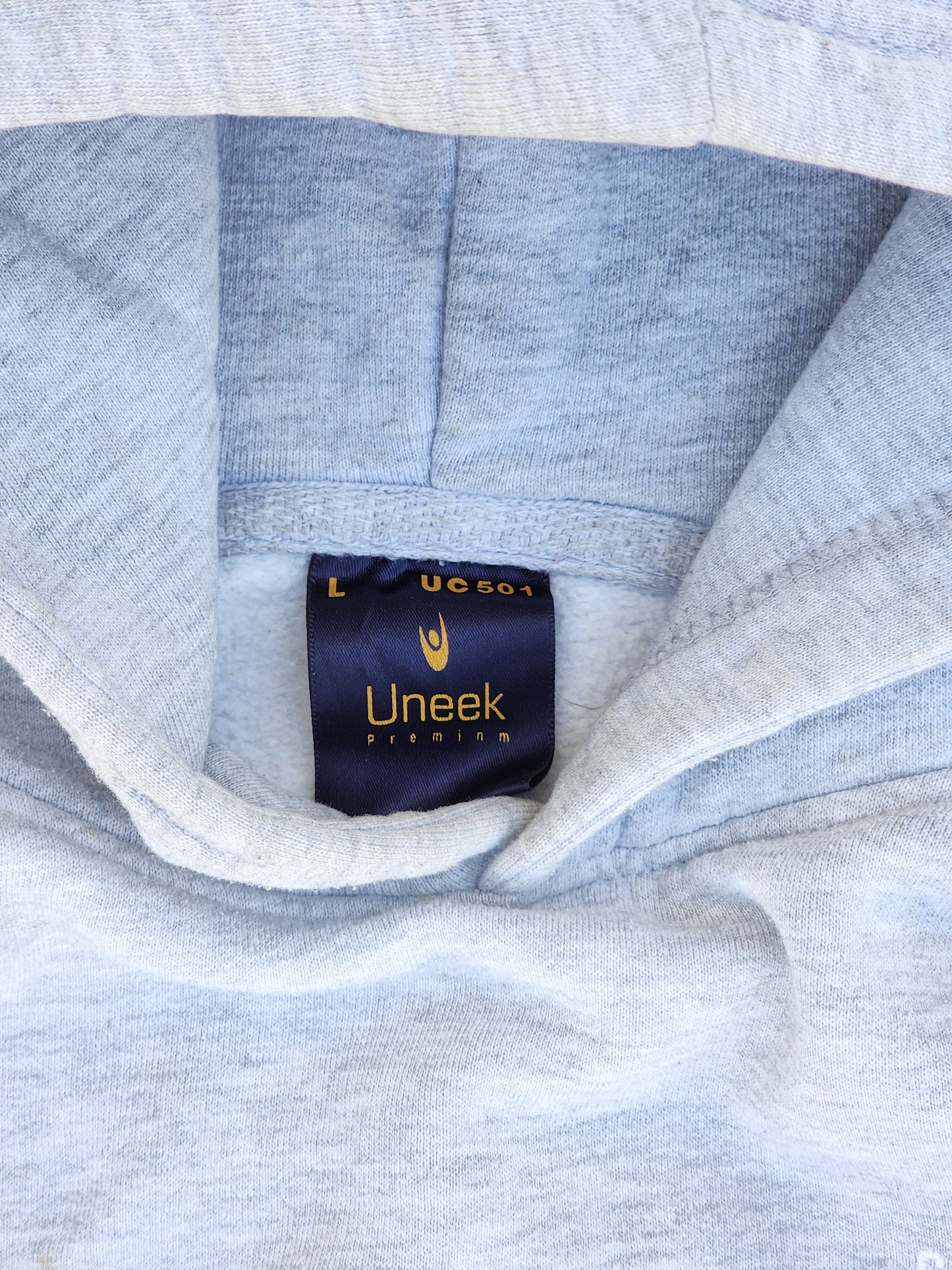 Uneek Classic ST Peter's Catholic School Guildford Class of 2017 Grey Hoodie Cropped Fit (M)