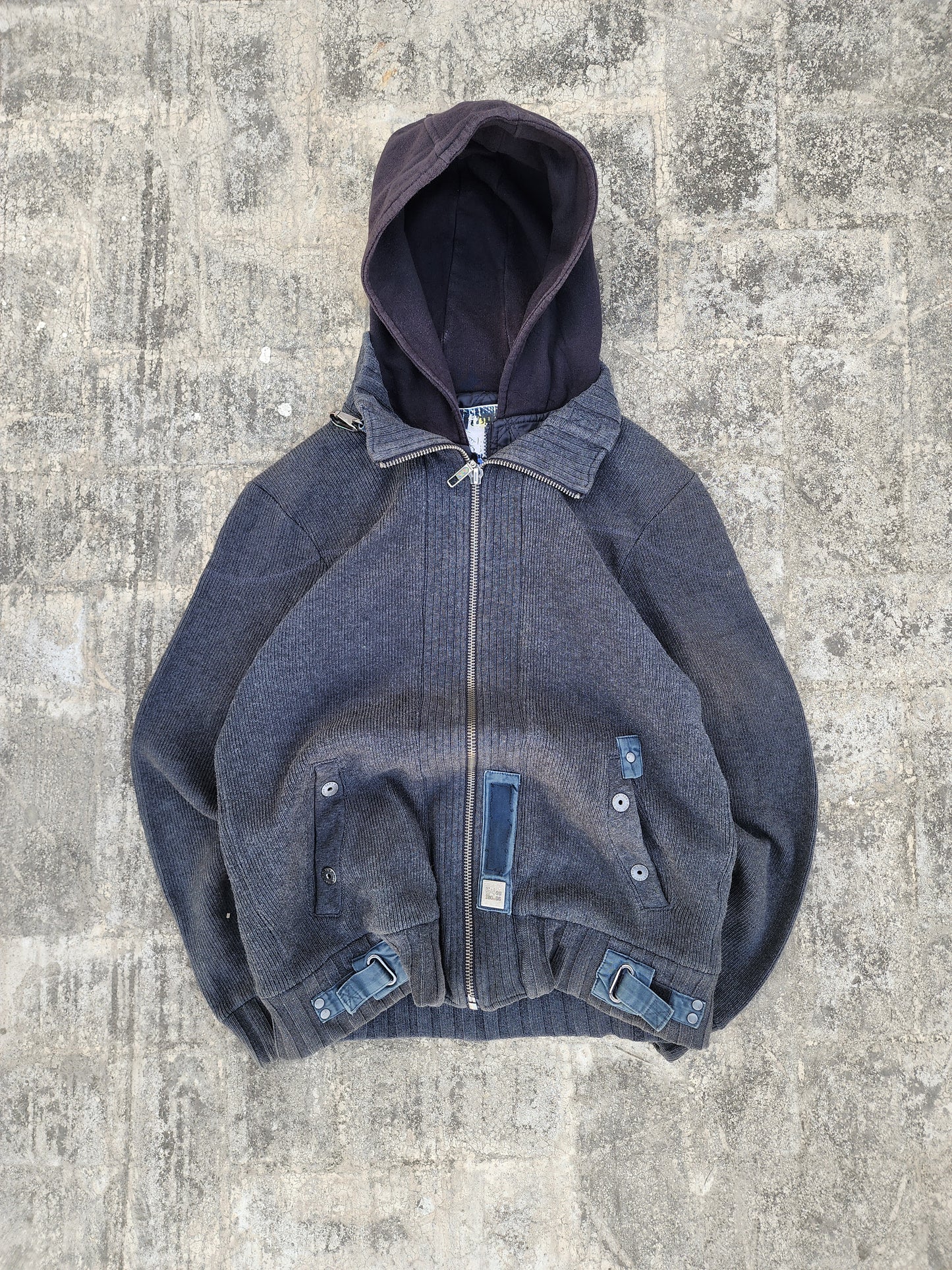 Vintage River Island Double Layered Hoodie (M)