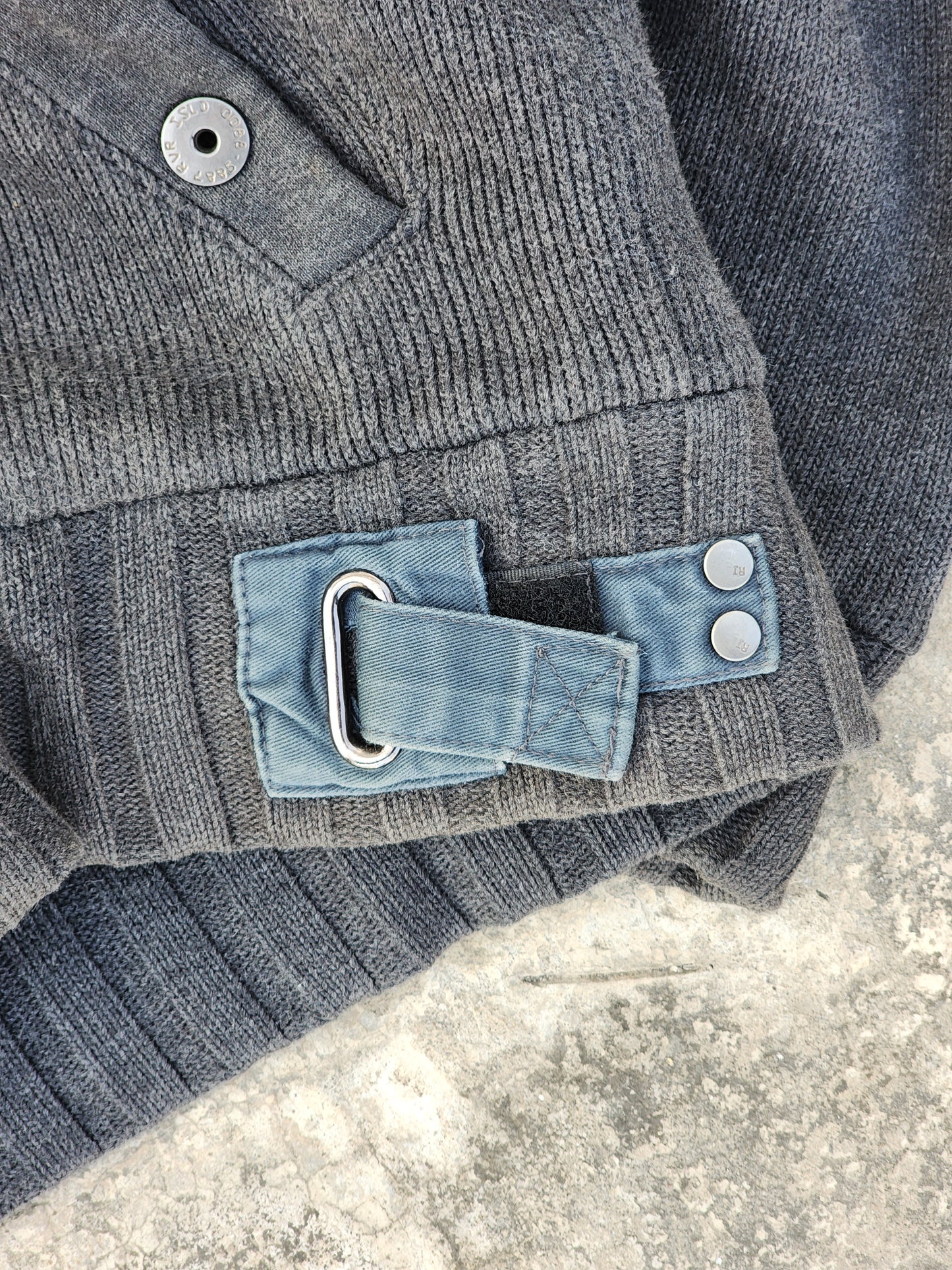 Vintage River Island Double Layered Hoodie (M)