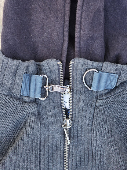 Vintage River Island Double Layered Hoodie (M)
