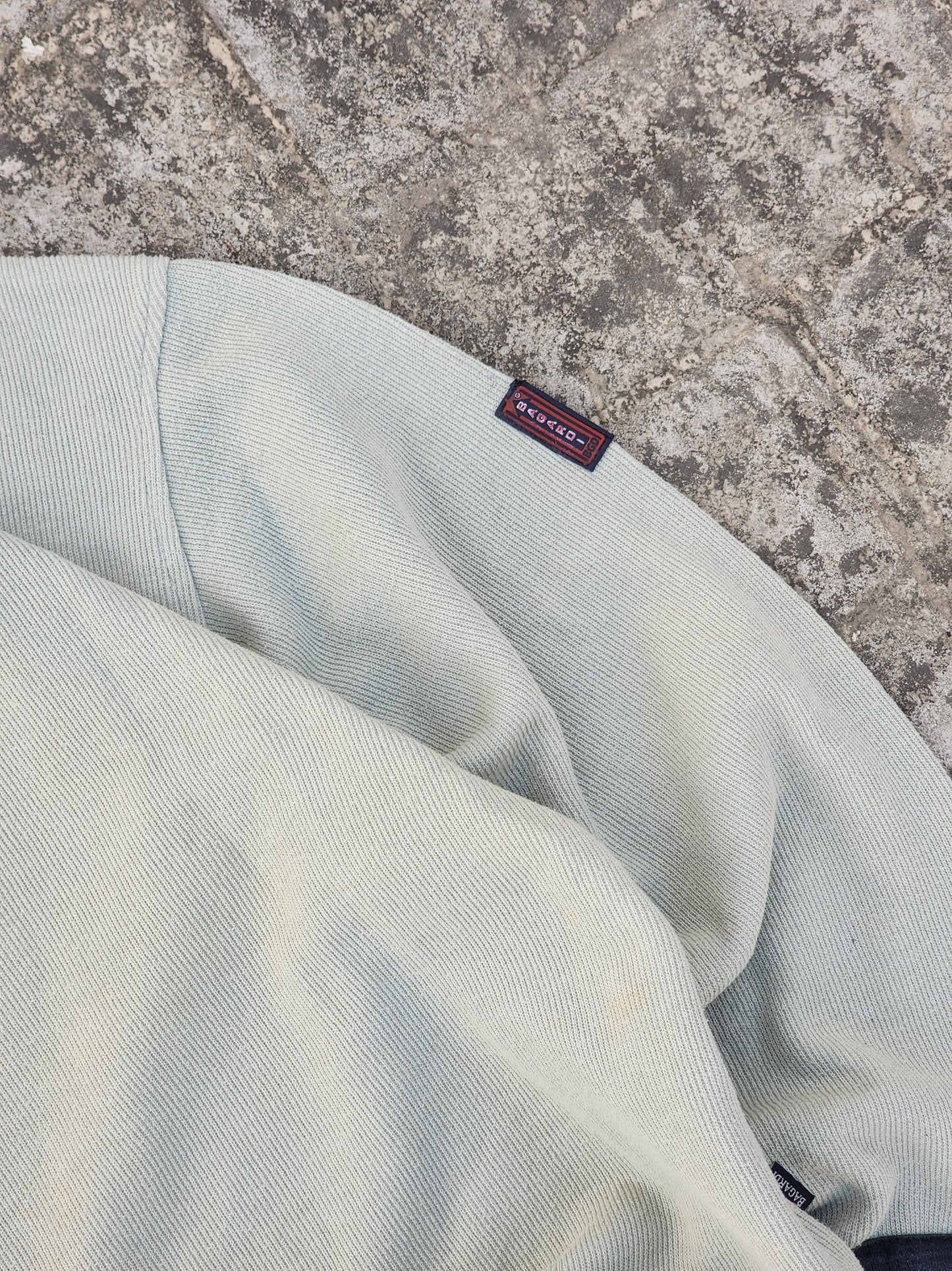 Vintage Bagardi Texturized Off White Sweater (L/XL)
