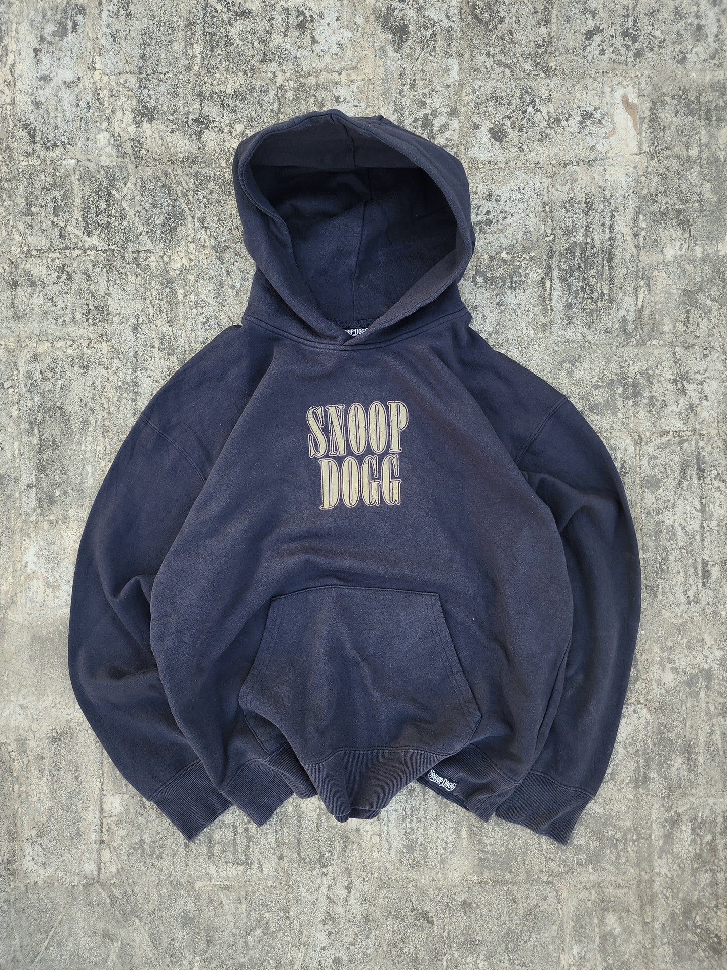 Snoop Dogg Official Black Oversized Hoodie (L)