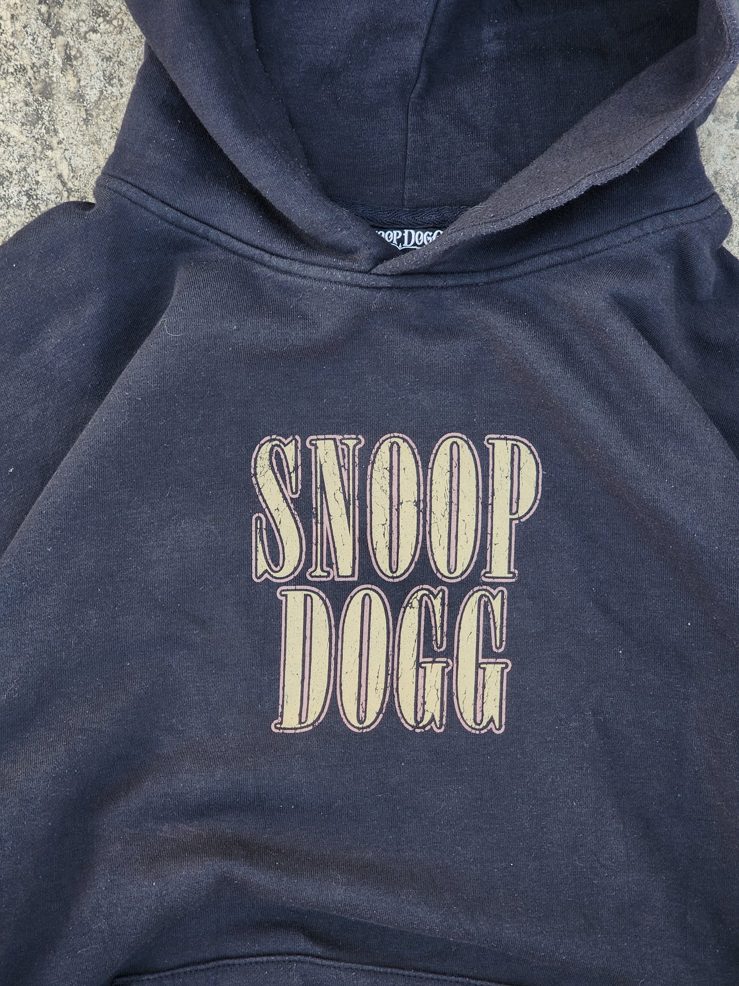 Snoop Dogg Official Black Oversized Hoodie (L)
