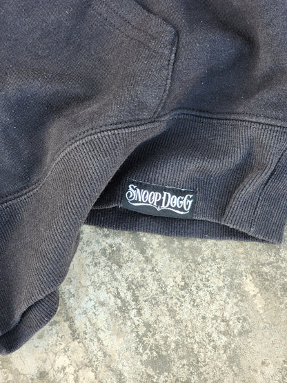 Snoop Dogg Official Black Oversized Hoodie (L)