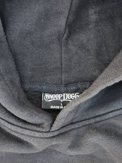 Snoop Dogg Official Black Oversized Hoodie (L)