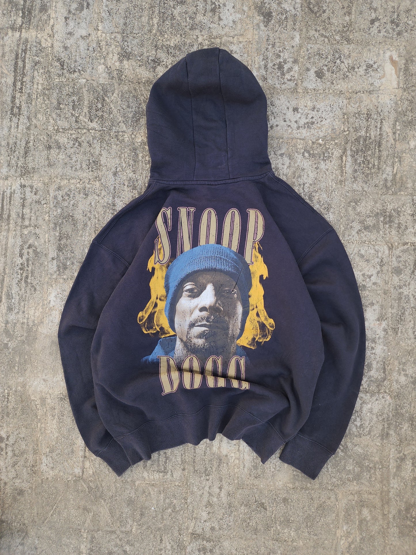 Snoop Dogg Official Black Oversized Hoodie (L)
