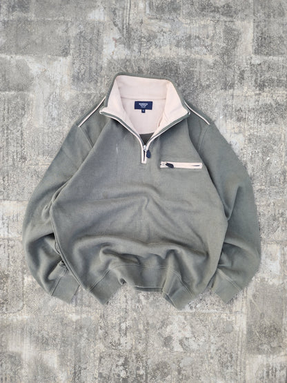 Bosideng Light Green Texturized Quarter Zip (S/M)
