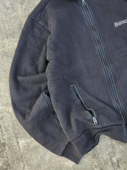 Bench. Black Texturized Suede Jacket (S)