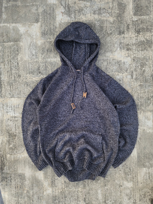 Grey Knitted Lucid Hoodie (M/L)